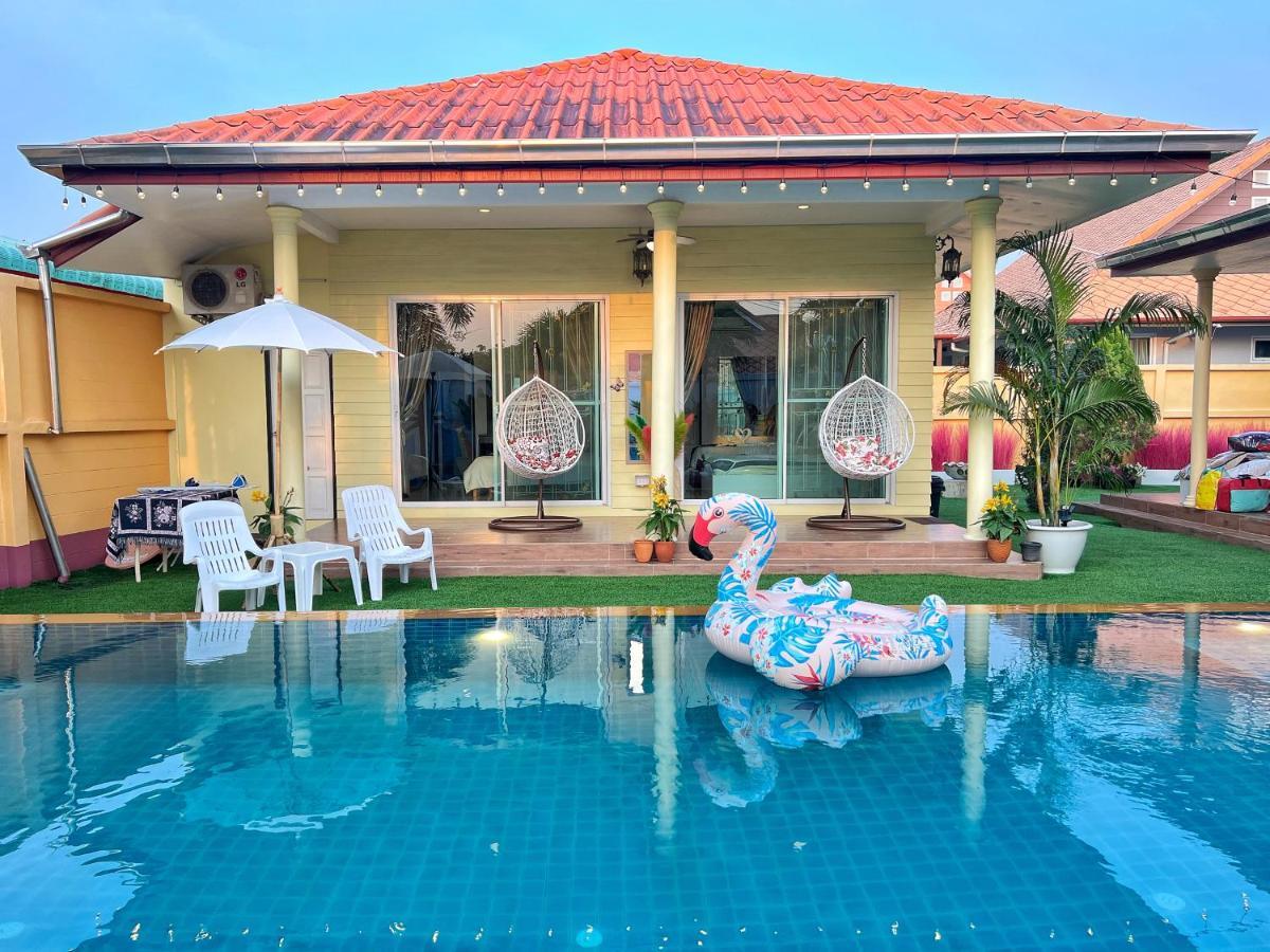 Mantra Pattaya Pool Villa With Jacuzzi In Pattaya-Pet-Friendly Джомтьен Экстерьер фото